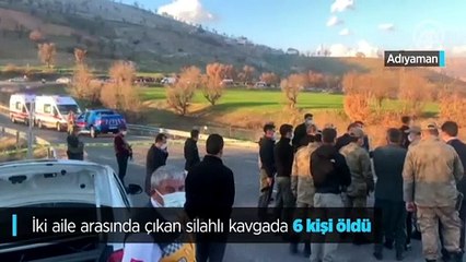 İki aile arasında çıkan silahlı kavgada 6 kişi öldü