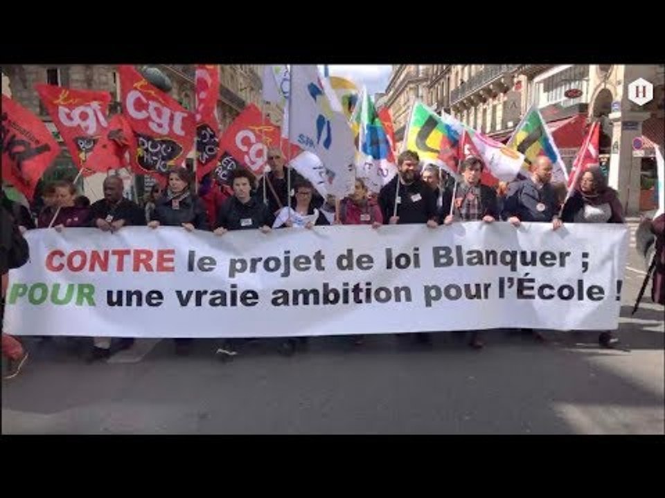 Éducation : la colère des enseignants gonfle contre le projet de loi Blanquer