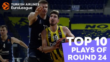 Turkish Airlines EuroLeague Regular Season Round 24 Top 10 Plays