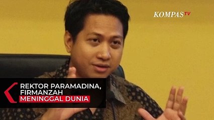 Rektor Universitas Paramadina Meninggal