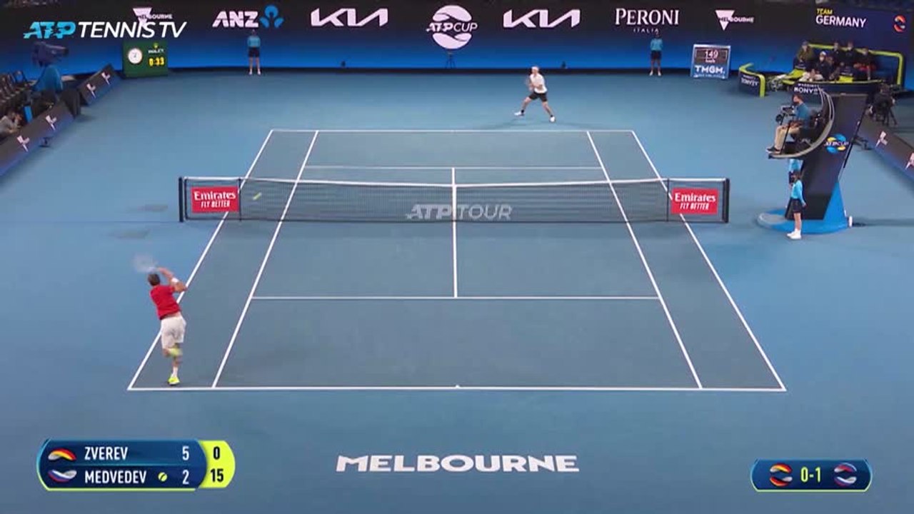 Zverev undone in three sets again at ATP Cup