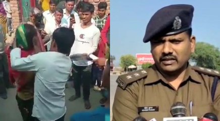 Agra में पंचों ने सुनाया तुगलकी फरमान, प्रेमी-प्रेमिका के मुंह काले कर पहनाई जूतों की माला