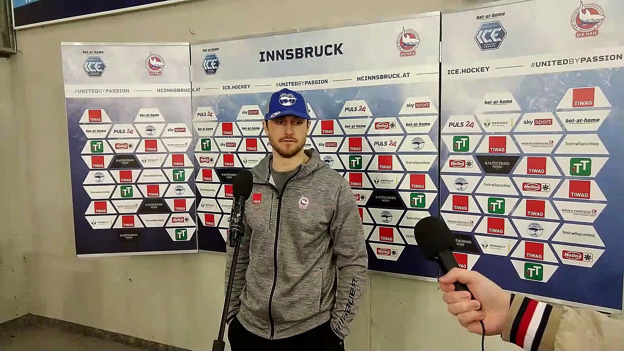 05.02.21: Thomas Mader (HCI) nach Niederlage gegen Linz