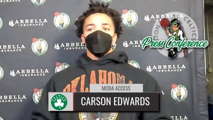 Carsen Edwards Postgame Interview | Celtics vs. Clippers