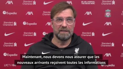 23e j. - Klopp ravi de l'arrivée de nouveaux défenseurs