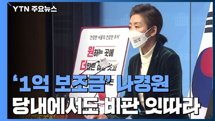 나경원의 신혼부부 1억 지원 공약...국민의힘서도 "나경영인가?" / YTN