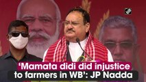 Mamata didi did injustice to farmers in WB: JP Nadda