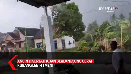 27 Rumah dan Pasar di Banyuwangi Porak Poranda Diterjang Puting Beliung