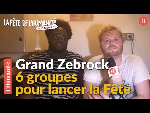 Cassidy Sacré, lauréat du Grand Zebrock - Fête de l'Humanité 2020