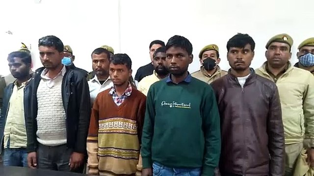 चौकीदार की हत्या का खुलासा, मुठभेड़ के बाद 7 अभियुक्तों को किया गिरफ्तार