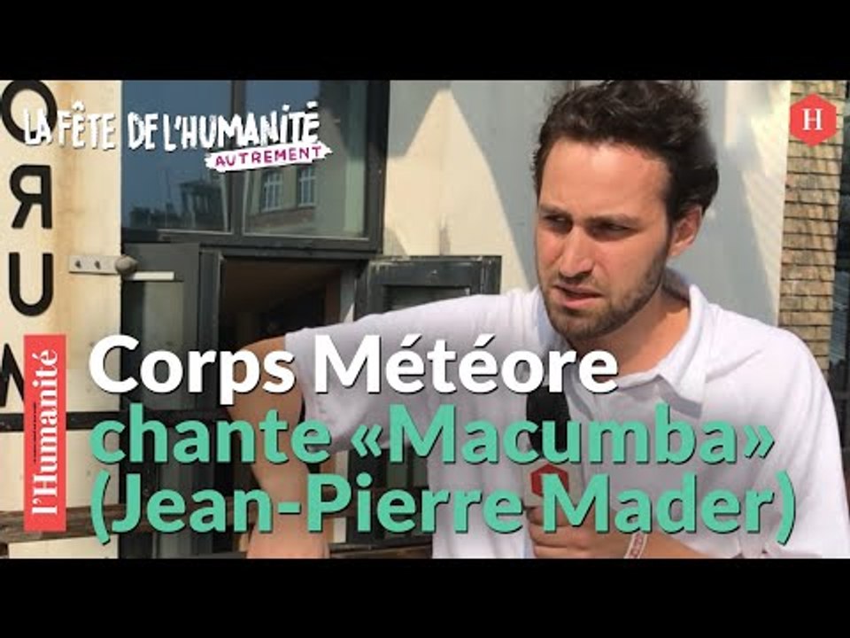 Corps Météore interprète « Macumba » de Jean-Pierre Mader. On connaît la chanson #2