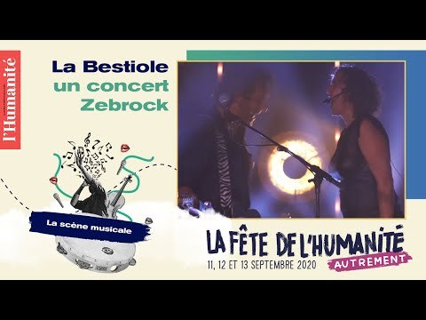 La Bestiole, un concert Zebrock au Club de la Bellevilloise - Fête de l'Humanité 2020