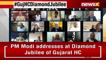 'Gujarat HC Has Made A Mark' _ PM Modi's Address On Diamond Jubilee Of Gujarat HC _ NewsX