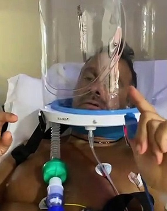 Sergio Lapegüe y un duro mensaje desde la terapia intensiva: "Voy a volver a respirar, voy a volver a ser el de antes"