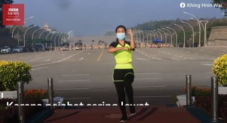 Aerobik 'Ampun Bang Jago' saat kudeta militer Myanmar, kebetulan atau sengaja_