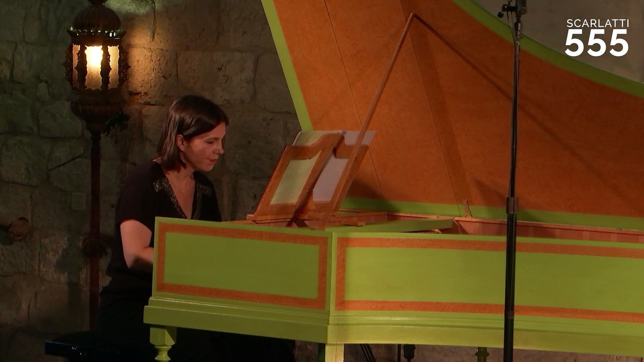 Scarlatti : Sonate pour clavecin en La Majeur K 457 L 292, par Violaine Cochard - #Scarlatti555