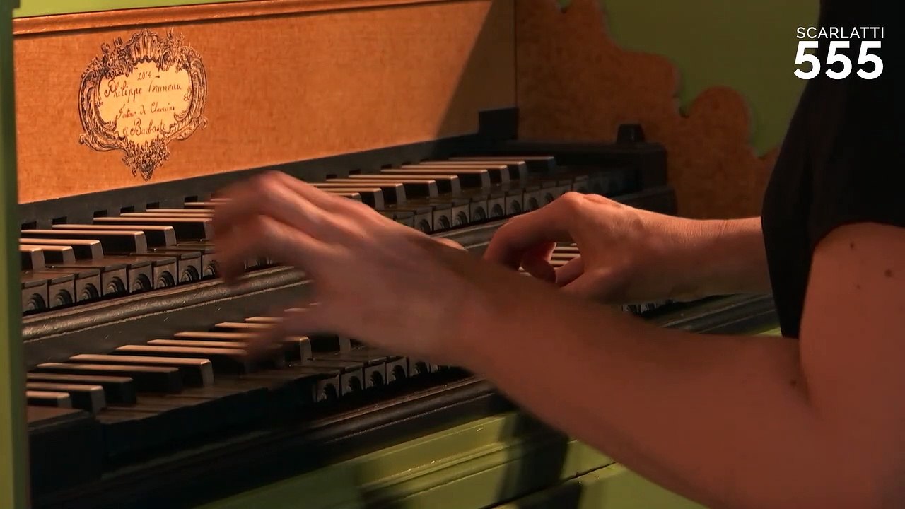 Scarlatti : Sonate pour clavecin en La Majeur K 452, par Violaine Cochard - #Scarlatti555