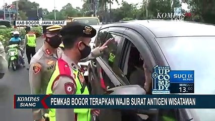Wajib Surat Tes Antigen Bagi Wisatawan ke Puncak