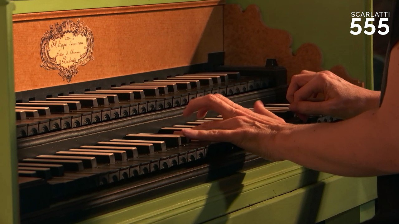 Scarlatti : Sonate pour clavecin en Mi bémol Majeur K 192 L 216, par Violaine Cochard - #Scarlatti555