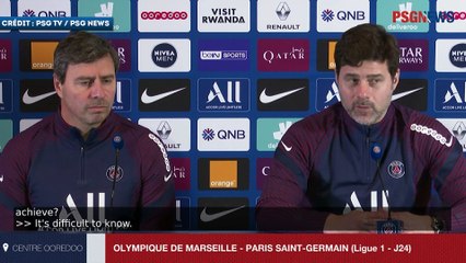 Mauricio Pochettino et le niveau du jeu du PSG
