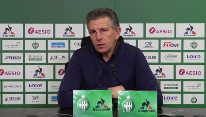 Claude Puel: "Je regrette l'absence de nos supporters"