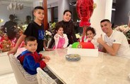 Cristiano Ronaldo marked his 36th birthday with an adorable family photo