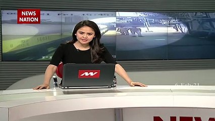 Accident caught in CCTV camera