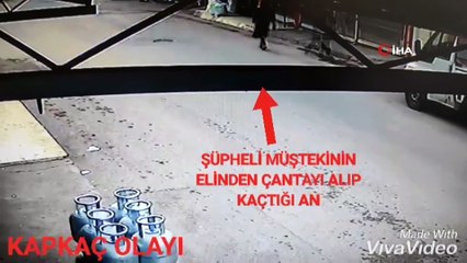 7 bin TL 'lik vurgun yapan kapkaçcı 35 gün sonra yakalandı