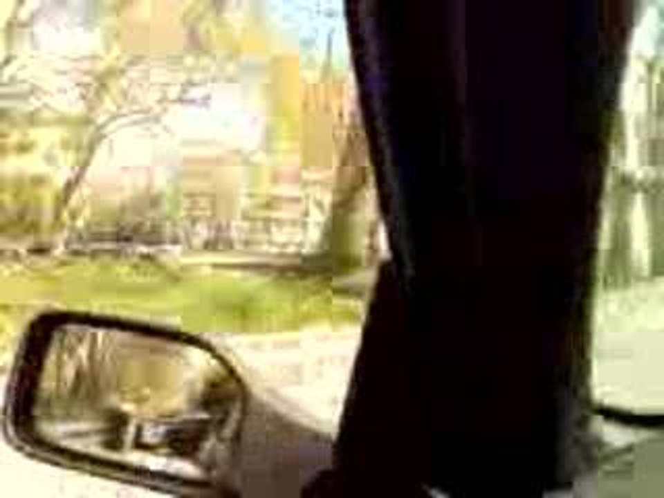 Rolande en ville, conduite pépere