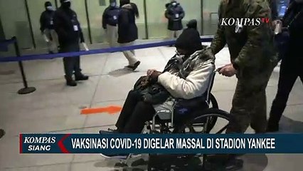 Vaksinasi Corona Massal New York Digelar di Stadion Yankee
