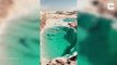 Ces touristes découvrent une piscine naturelle en plein désert en Egypte : Siwa Oasis