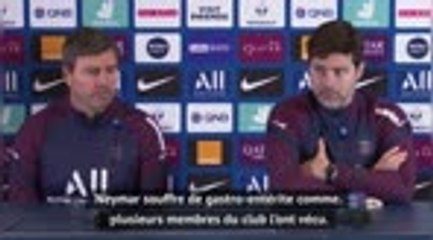 Classique - Pochettino : "Neymar n'a pas pu s'entraîner"