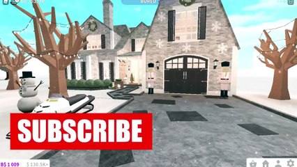 Roblox Bloxburg: Winter House Tour!!!