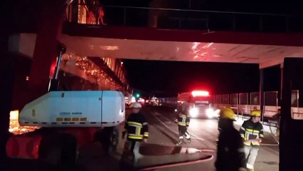 Incendio arrasa gran parte del autódromo donde corre el Gran Premio Moto GP de Argentina