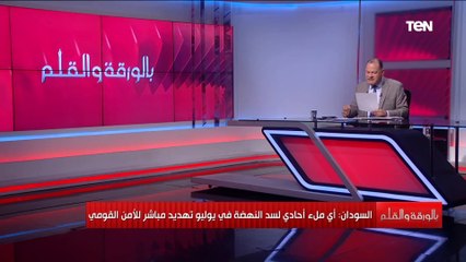 كيف رد وزير الري السوداني على تصريحات وزير الري الإثيوبي؟ والديهي:بقاء المصريين مرتبط ببقاء النيل