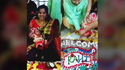 Family Welcomes Newly Born 3rd Baby Girl In Unique Way