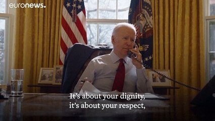 شاهد: بايدن يجري أول "تواصل مباشر" مع المواطنين الأمريكيين