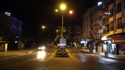 Çanakkale kısıtlamada sessizliğe büründü