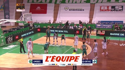 Limoges l'emporte face à Pau-Lacq-Orthez - Basket - Jeep Élite