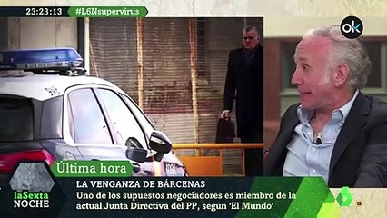Eduardo Inda sobre Bárcenas y la 'Operación Kitchen' en La Sexta Noche