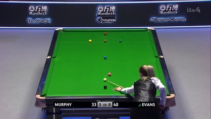 Battle of the Sexes _ Reanne Evans vs Shaun Murphy _ 2019 Champion of Champions -amazing game.