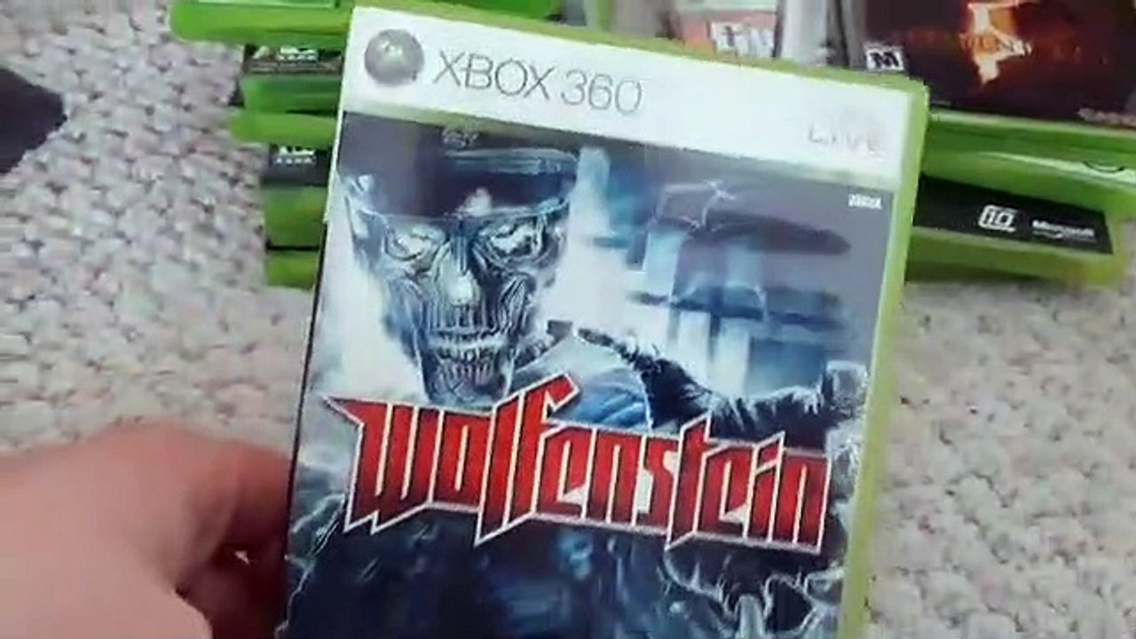 James W. Pickering shows his Xbox 360 collection!