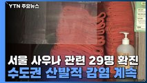 서울 사우나 관련 29명 확진...수도권 산발적 감염 계속 / YTN