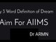 Aiims motivational video | neet Aspirants status | dr ARMN