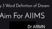 Aiims motivational video | neet Aspirants status | dr ARMN