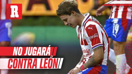 Chicote Calderón dio positivo previo al juego vs León