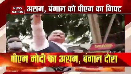 PM Modi to visit Assam and West Bengal today