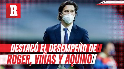 Solari: 'Labor de Roger Martínez, Viñas y Aquino hace difícil elegir la siguiente alineación'