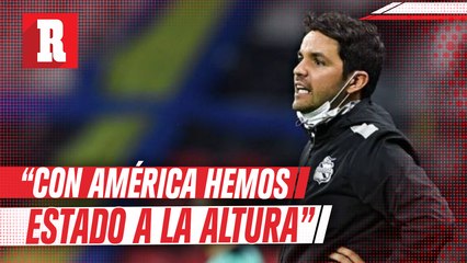 Larcamón: 'Con América hemos estado a la altura, pero nos falló la contundencia'