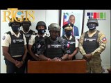 Prezidan Jovenel Moïse vizite lokal Swat la epi pale ak fanmi ajan Swat la ki mouri pandan afwontman